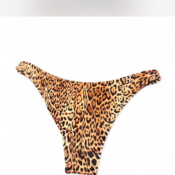 Victoria Secret Black and Leopard Print Bikini Set - Picture 2 of 5